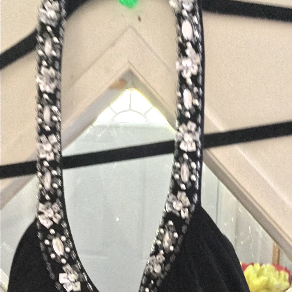 Fully Lined Halter Back Maxi - image 8